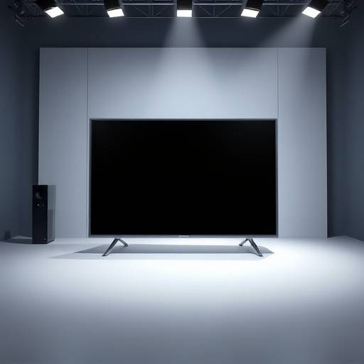 Logotipo do Estüdio de TV Nova Era - Uma tela de televisão estilizada